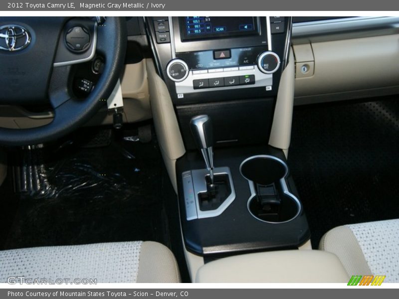 Magnetic Gray Metallic / Ivory 2012 Toyota Camry LE