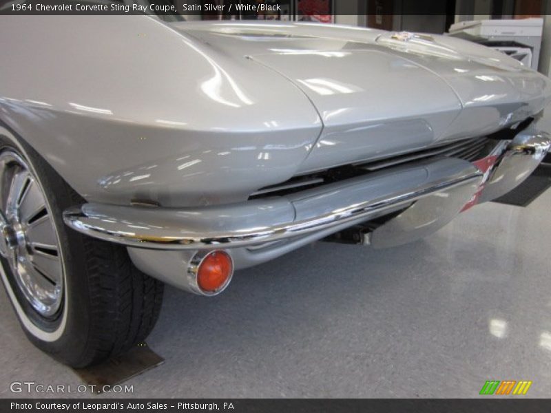 Satin Silver / White/Black 1964 Chevrolet Corvette Sting Ray Coupe