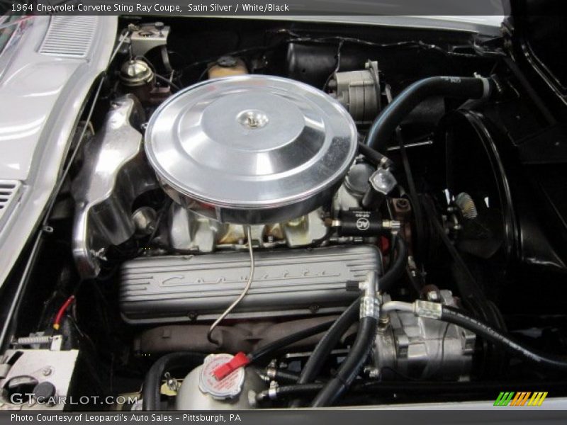  1964 Corvette Sting Ray Coupe Engine - 327ci. V8