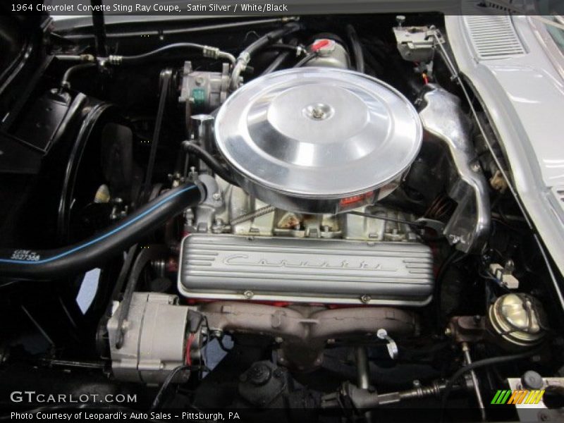  1964 Corvette Sting Ray Coupe Engine - 327ci. V8