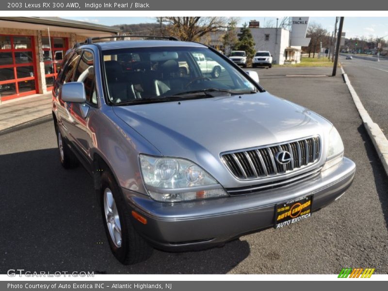 Indigo Ink Pearl / Black 2003 Lexus RX 300 AWD
