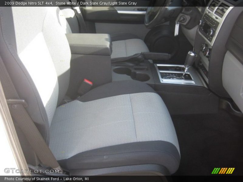 Stone White / Dark Slate Gray/Light Slate Gray 2009 Dodge Nitro SLT 4x4