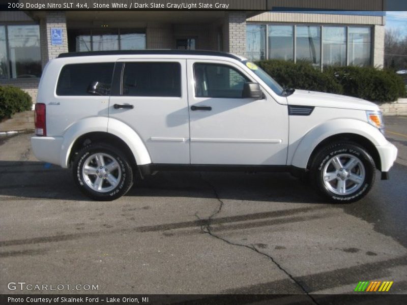 Stone White / Dark Slate Gray/Light Slate Gray 2009 Dodge Nitro SLT 4x4