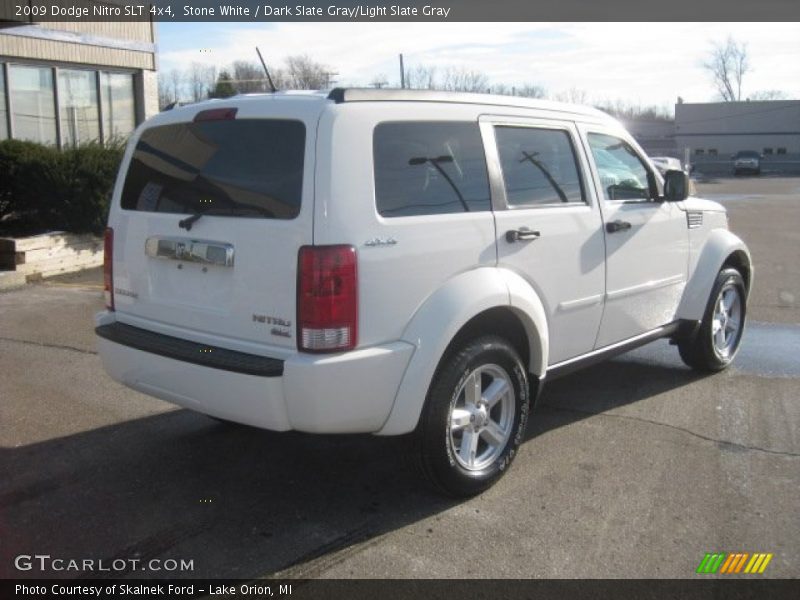 Stone White / Dark Slate Gray/Light Slate Gray 2009 Dodge Nitro SLT 4x4