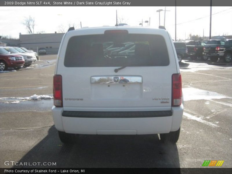 Stone White / Dark Slate Gray/Light Slate Gray 2009 Dodge Nitro SLT 4x4