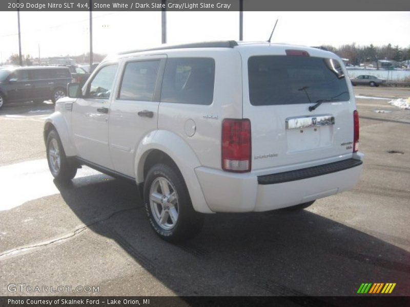 Stone White / Dark Slate Gray/Light Slate Gray 2009 Dodge Nitro SLT 4x4