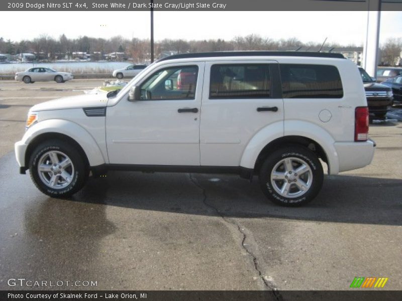 Stone White / Dark Slate Gray/Light Slate Gray 2009 Dodge Nitro SLT 4x4