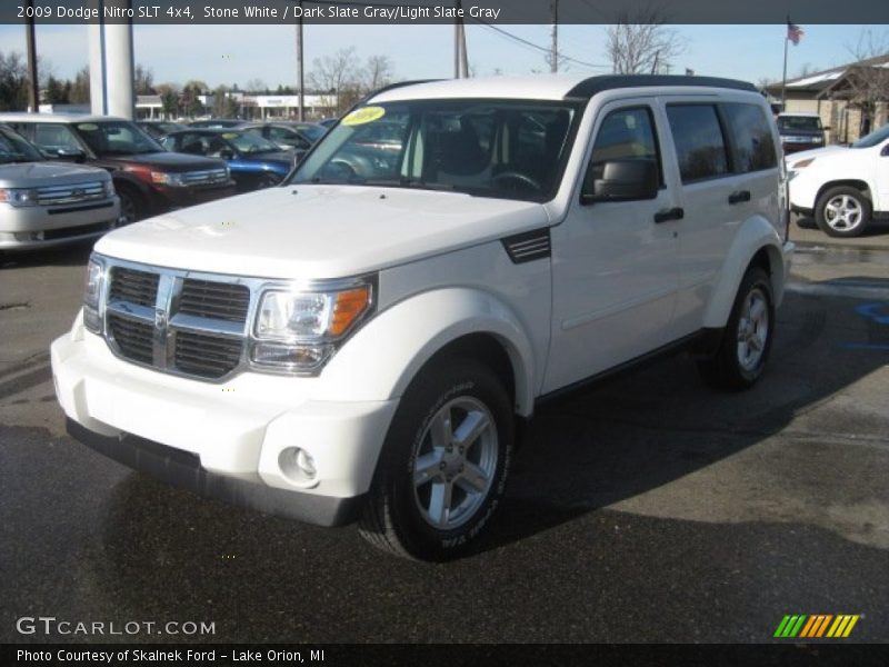 Stone White / Dark Slate Gray/Light Slate Gray 2009 Dodge Nitro SLT 4x4