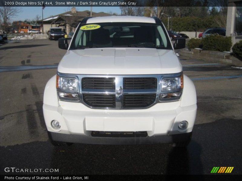 Stone White / Dark Slate Gray/Light Slate Gray 2009 Dodge Nitro SLT 4x4