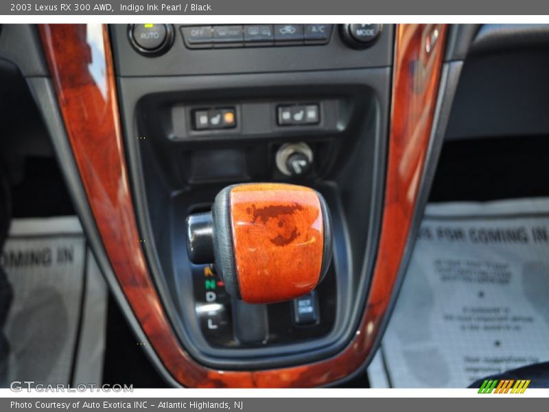 Indigo Ink Pearl / Black 2003 Lexus RX 300 AWD