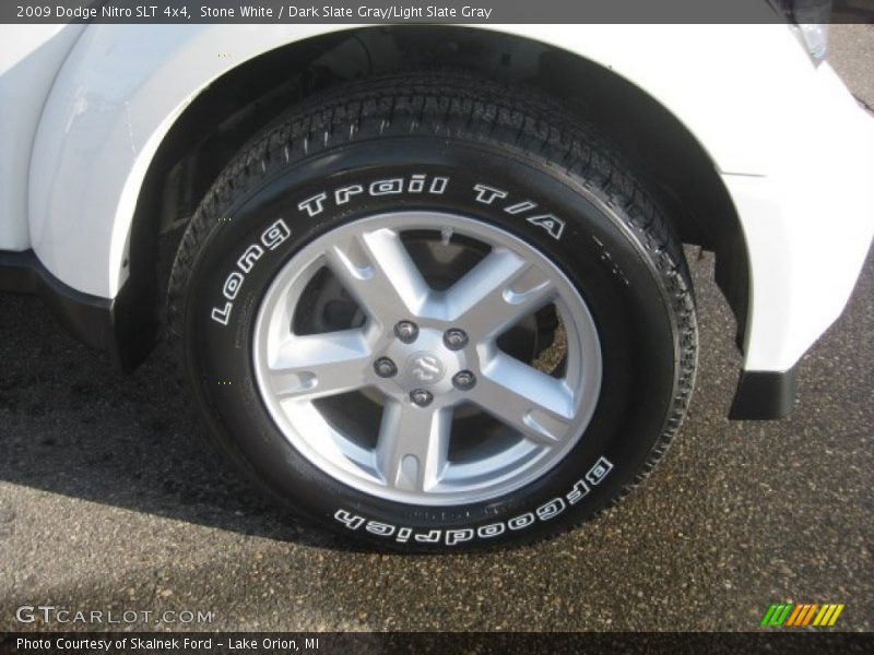 Stone White / Dark Slate Gray/Light Slate Gray 2009 Dodge Nitro SLT 4x4