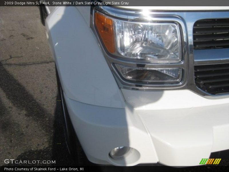 Stone White / Dark Slate Gray/Light Slate Gray 2009 Dodge Nitro SLT 4x4