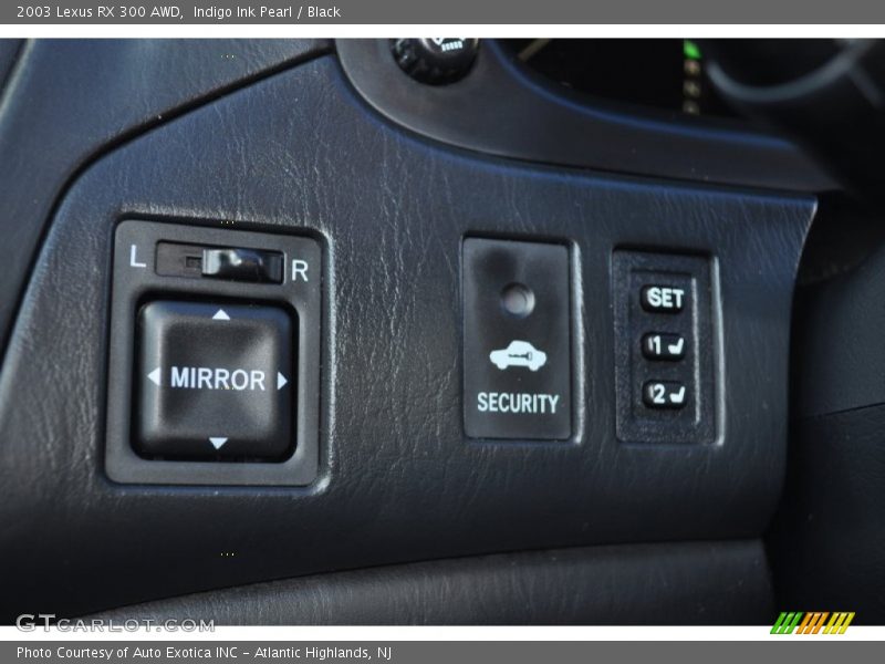 Indigo Ink Pearl / Black 2003 Lexus RX 300 AWD