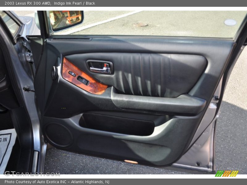 Indigo Ink Pearl / Black 2003 Lexus RX 300 AWD
