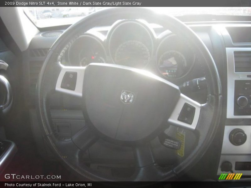 Stone White / Dark Slate Gray/Light Slate Gray 2009 Dodge Nitro SLT 4x4