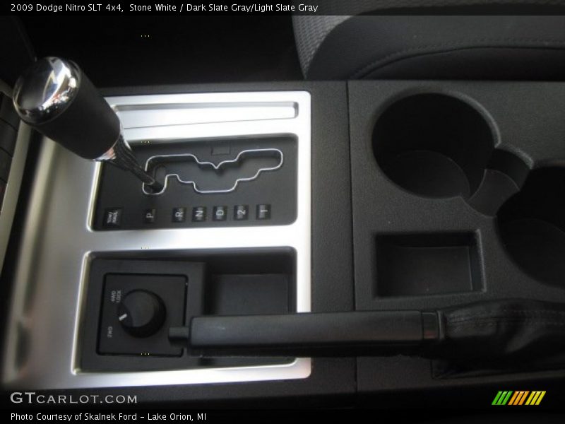 Stone White / Dark Slate Gray/Light Slate Gray 2009 Dodge Nitro SLT 4x4