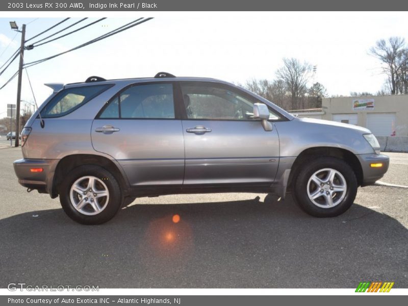 Indigo Ink Pearl / Black 2003 Lexus RX 300 AWD