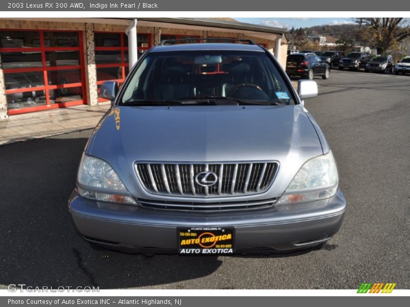 Indigo Ink Pearl / Black 2003 Lexus RX 300 AWD