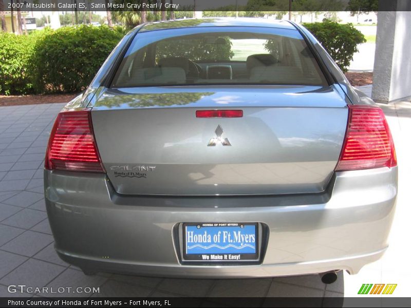 Satin Mesai Gray Pearl / Gray 2007 Mitsubishi Galant ES