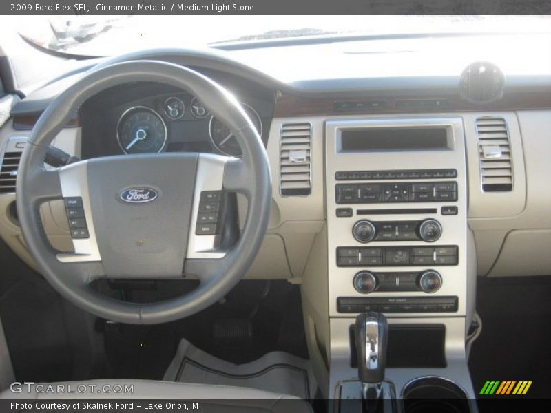 Cinnamon Metallic / Medium Light Stone 2009 Ford Flex SEL