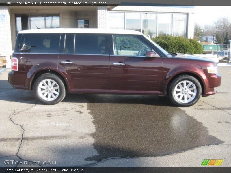 Cinnamon Metallic / Medium Light Stone 2009 Ford Flex SEL