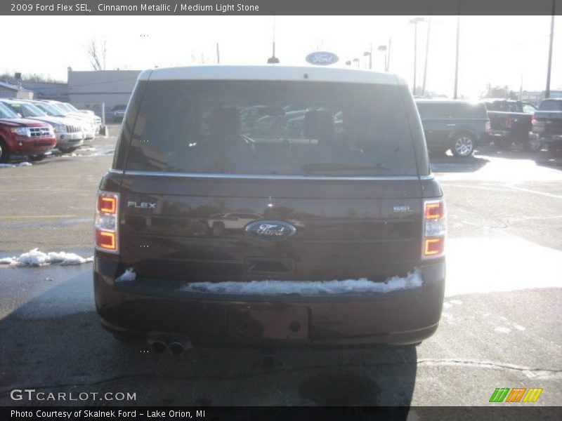 Cinnamon Metallic / Medium Light Stone 2009 Ford Flex SEL
