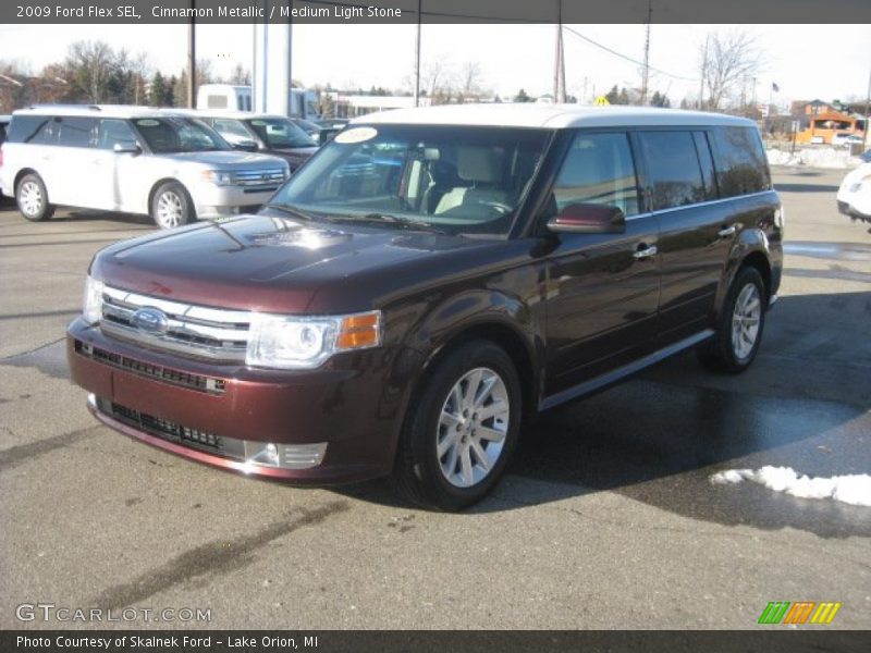 Cinnamon Metallic / Medium Light Stone 2009 Ford Flex SEL