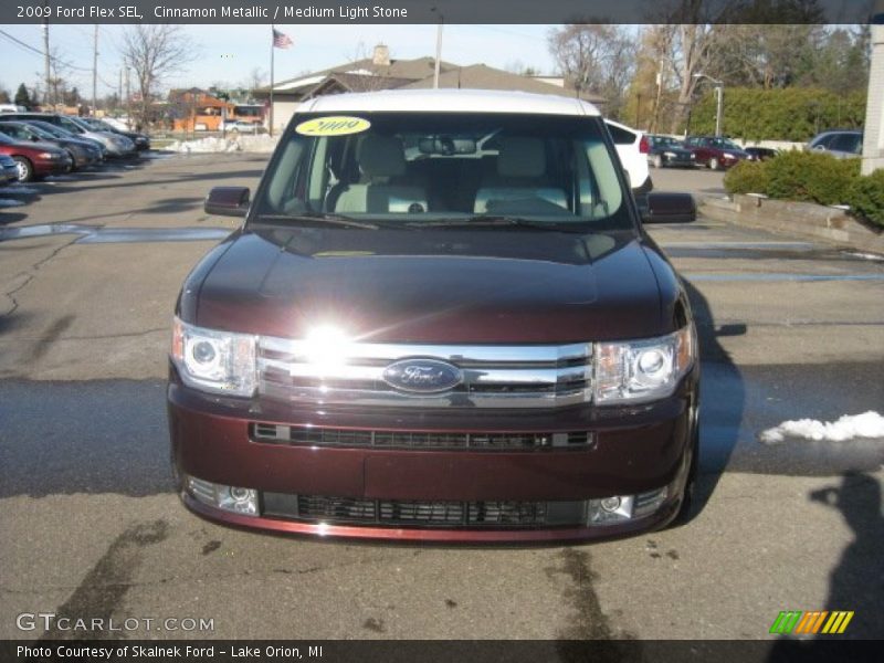 Cinnamon Metallic / Medium Light Stone 2009 Ford Flex SEL