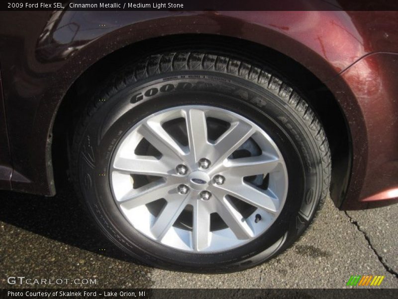 Cinnamon Metallic / Medium Light Stone 2009 Ford Flex SEL
