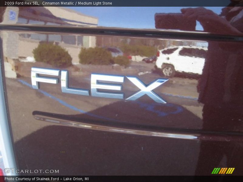 Cinnamon Metallic / Medium Light Stone 2009 Ford Flex SEL