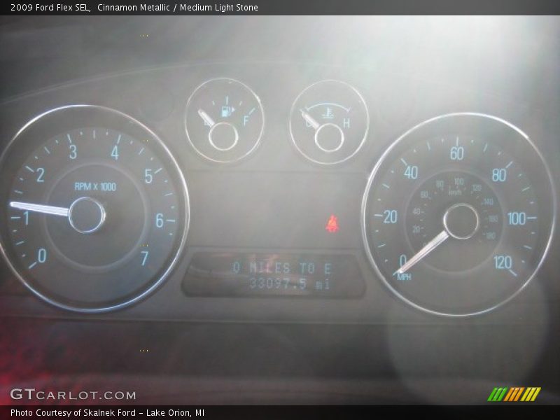 Cinnamon Metallic / Medium Light Stone 2009 Ford Flex SEL