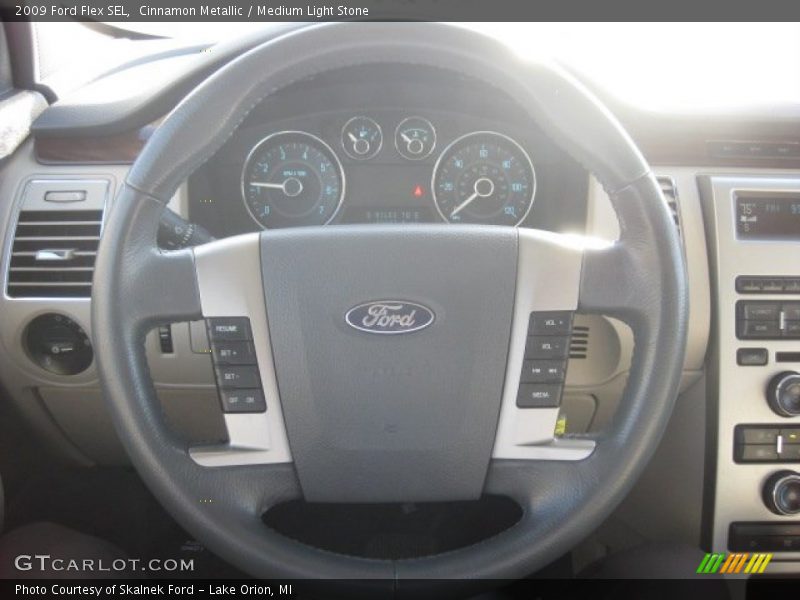 Cinnamon Metallic / Medium Light Stone 2009 Ford Flex SEL