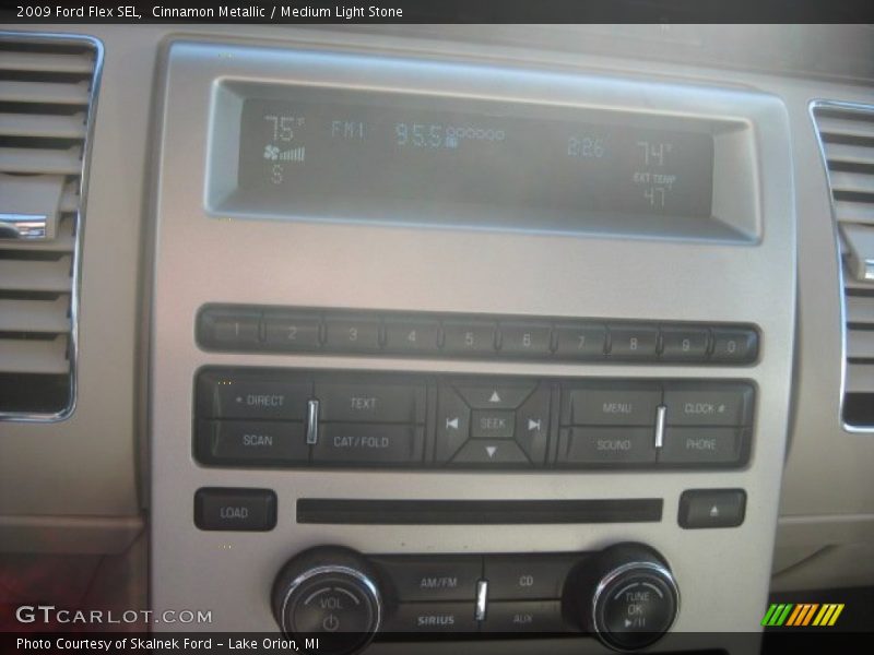 Cinnamon Metallic / Medium Light Stone 2009 Ford Flex SEL