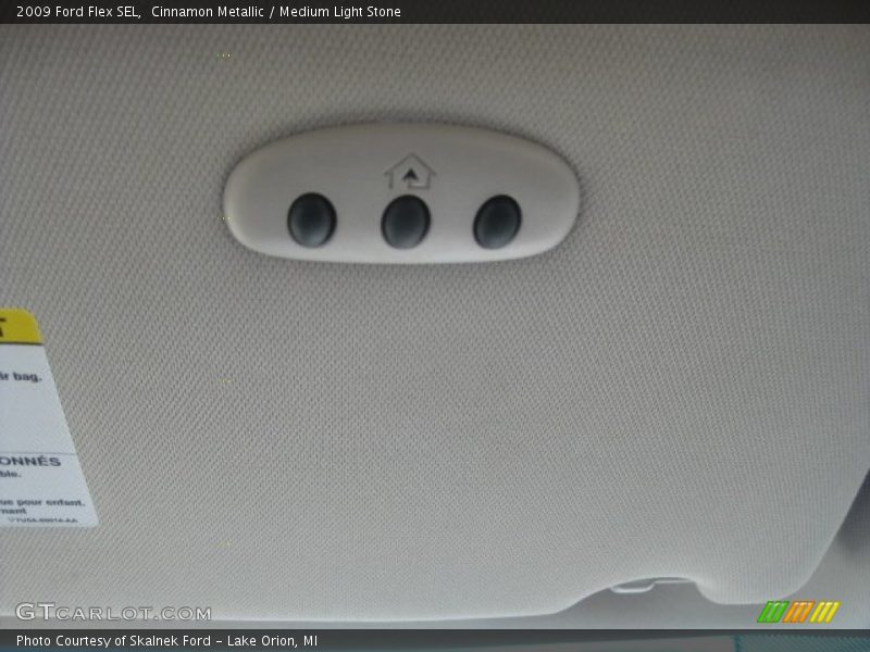 Cinnamon Metallic / Medium Light Stone 2009 Ford Flex SEL