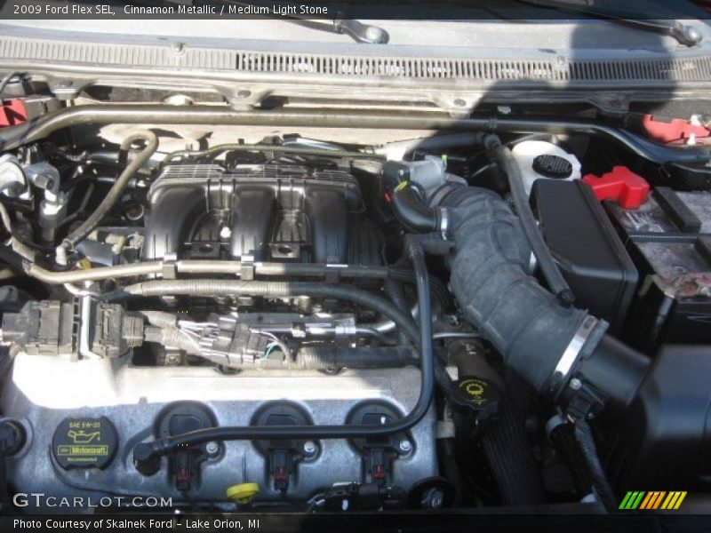 Cinnamon Metallic / Medium Light Stone 2009 Ford Flex SEL
