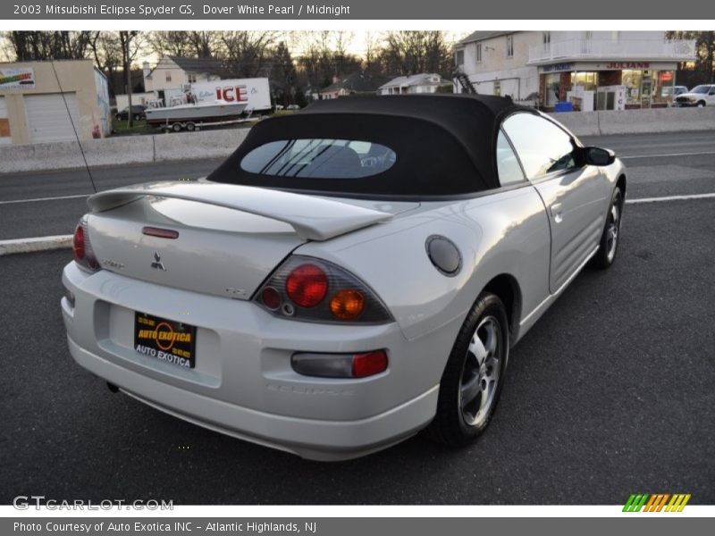 Dover White Pearl / Midnight 2003 Mitsubishi Eclipse Spyder GS
