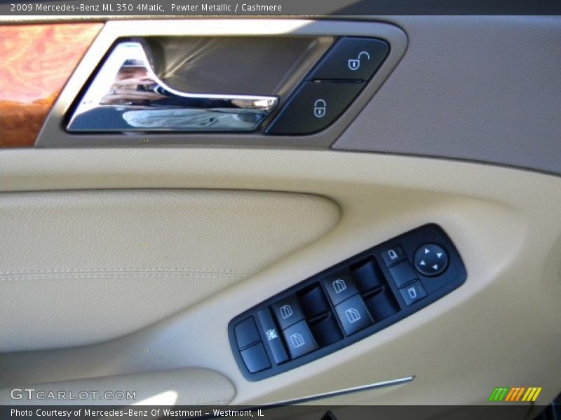 Pewter Metallic / Cashmere 2009 Mercedes-Benz ML 350 4Matic