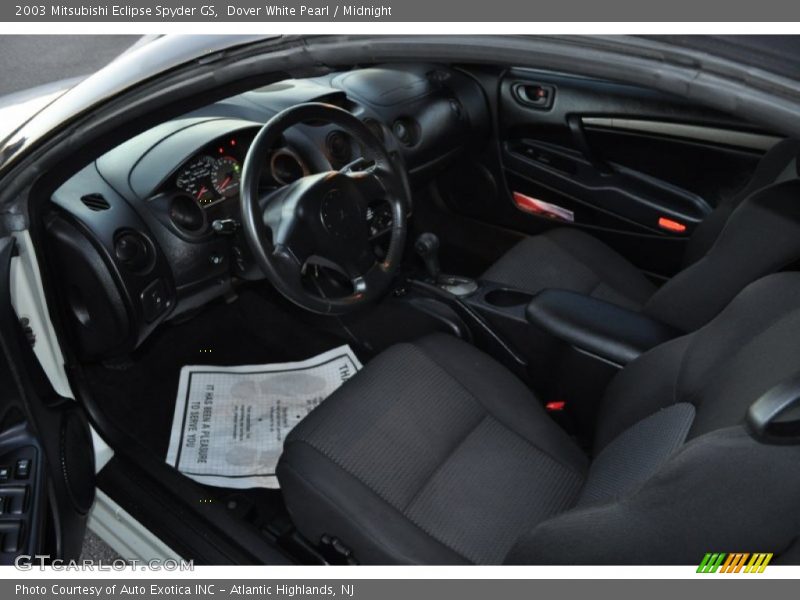 Dover White Pearl / Midnight 2003 Mitsubishi Eclipse Spyder GS