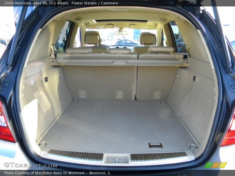Pewter Metallic / Cashmere 2009 Mercedes-Benz ML 350 4Matic