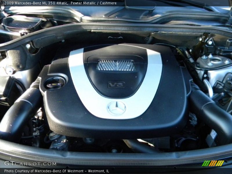 Pewter Metallic / Cashmere 2009 Mercedes-Benz ML 350 4Matic