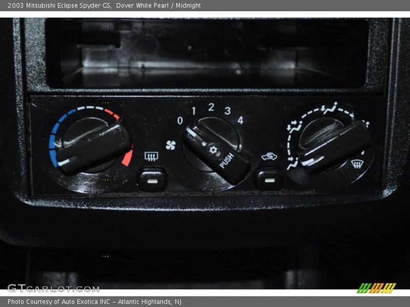 Dover White Pearl / Midnight 2003 Mitsubishi Eclipse Spyder GS