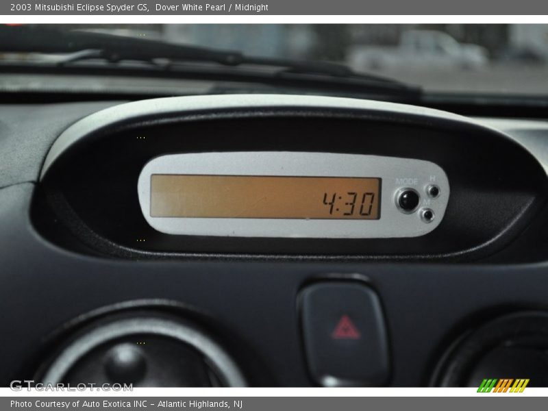 Dover White Pearl / Midnight 2003 Mitsubishi Eclipse Spyder GS