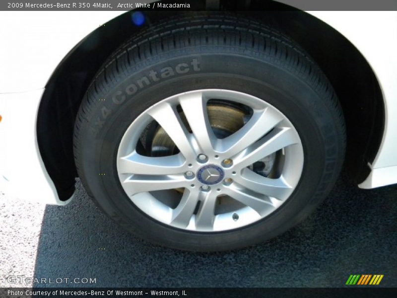 Arctic White / Macadamia 2009 Mercedes-Benz R 350 4Matic