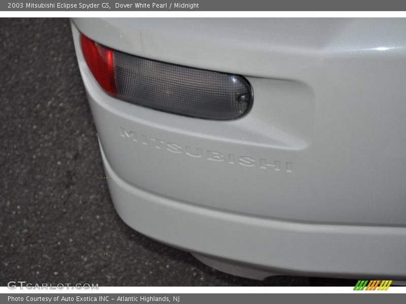 Dover White Pearl / Midnight 2003 Mitsubishi Eclipse Spyder GS