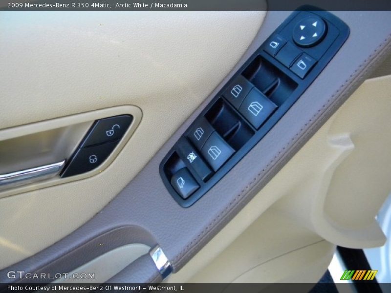 Arctic White / Macadamia 2009 Mercedes-Benz R 350 4Matic