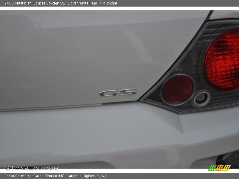 Dover White Pearl / Midnight 2003 Mitsubishi Eclipse Spyder GS
