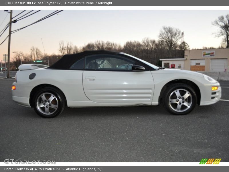 Dover White Pearl / Midnight 2003 Mitsubishi Eclipse Spyder GS