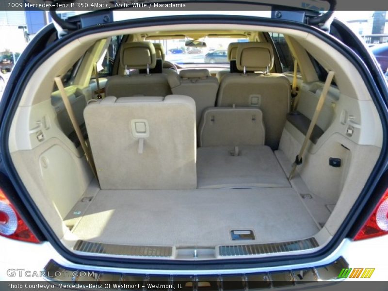 Arctic White / Macadamia 2009 Mercedes-Benz R 350 4Matic