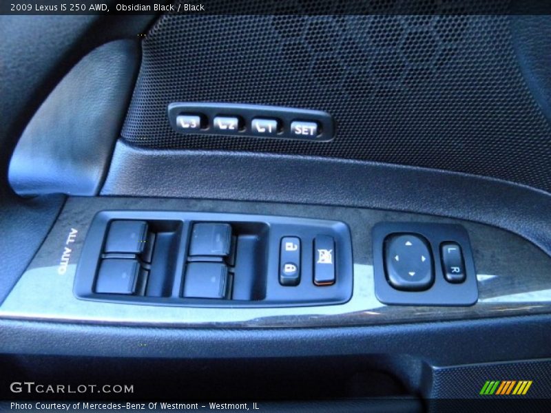 Obsidian Black / Black 2009 Lexus IS 250 AWD