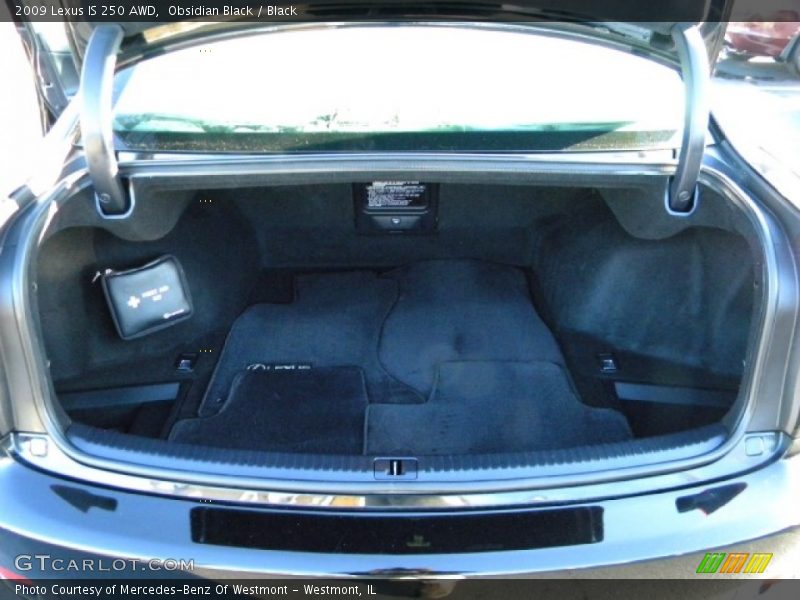 Obsidian Black / Black 2009 Lexus IS 250 AWD
